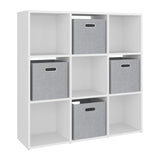 Lena 9-Cube Storage Organizer Bookcase