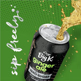 Big K Ginger Ale Zero Sugar Caffeine Free Soda Cans 12 pk / 12 fl oz