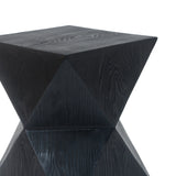 14.25" Black Accent Table