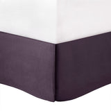 7 Piece Tufted Comforter Set - Plum California King