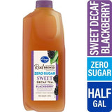Kroger Real Brewed Zero Sugar Blackberry Sweet Decaf Tea 64 fl oz
