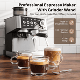 20 Bar Espresso Machines with Grinder CM8031