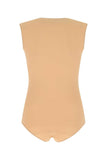 Maison Margiela Women Skin Pink Stretch Nylon Body