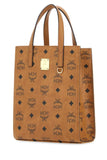 Mcm Unisex Printed Canvas Shopping Bag
