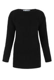 Off White Women Black Wool Sweater