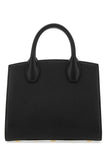 Salvatore Ferragamo Women Black Leather The Studio Handbag