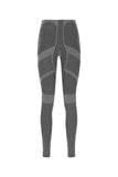 Prada Women Grey Stretch Polyester Blend Leggings