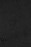 Prada Women Charcoal Cashmere Scarf