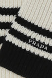 Prada Women Embroidered Cashmere Scarf