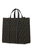 Fendi Men Embroidered Canvas Shopping Bag