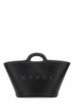 Marni Women Black Leather Small Tropicalia Handbag