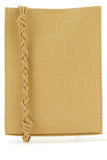 Jil Sander Women Beige Leather Small Tangle Shoulder Bag