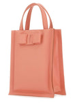 Salvatore Ferragamo Women Salmon Nappa Leather Mini Viva Bow Handbag