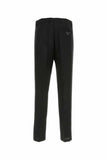Prada Men Black Mohair Blend Pant