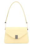 Lanvin Women Pastel Yellow Leather Concerto Shoulder Bag