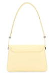 Lanvin Women Pastel Yellow Leather Concerto Shoulder Bag
