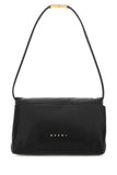Marni Women Black Leather Prisma Shoulder Bag