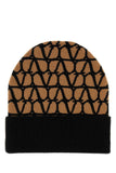 Valentino Garavani Women Printed Cashmere Beanie Hat