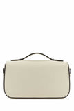 Gucci Women Ivory Leather Mini Petite Gg Handbag
