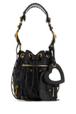 Balenciaga Women Black Leather Le Cagole Xs Bucket Bag