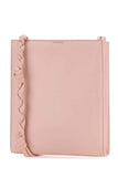 Jil Sander Women Pink Leather Tangle Shoulder Bag
