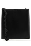 Jil Sander Women Black Leather Medium Tangle Shoulder Bag