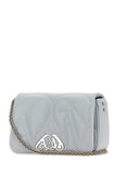 Alexander Mcqueen Women Powder Blue Leather Small Seal Shoulder Bag