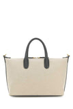 Thom Browne Women Sand Canvas Duffle Small Handbag