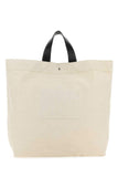 Jil Sander Women Sand Canvas Flat Shopping Bag