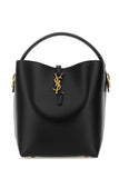 Saint Laurent Women Black Leather Le 37 Bucket Bag