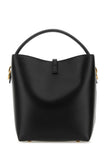 Saint Laurent Women Black Leather Le 37 Bucket Bag