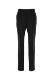 Saint Laurent Men Black Faille Pant