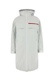 Prada Women Chalk Re-Nylon Padded Jacket