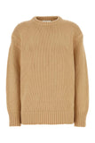 Chloe Women Skin Pink Cashmere Blend Oversize Sweater
