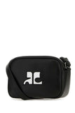 Courreges Women Black Leather Reedition Shoulder Bag