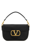 Valentino Garavani Women Black Leather Alltime Shoulder Bag