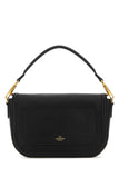 Valentino Garavani Women Black Leather Alltime Shoulder Bag