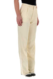 Maison Margiela Women Cream Mohair Blend Pant
