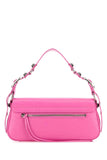 Balenciaga Women Fuchsia Leather Small Le Cagole Sling Shoulder Bag