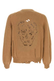 Alexander Mcqueen Men Biscuit Cotton Cardigan