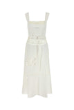 Marine Serre Women White Cotton Dress