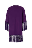 Valentino Garavani Women Purple Cady Dress