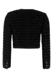 Dolce & Gabbana Women Black Tweed Blazer