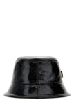 Prada Women Black Naplak Bucket Hat