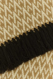 Valentino Garavani Men Embroidered Wool Toute La V Scarf