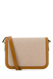 Valentino Garavani Men Two-Tone Canvas And Leather 9To5 Shoulder Bag