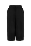 Givenchy Women Black Wool Bermuda Shorts