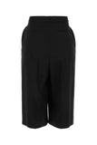 Givenchy Women Black Wool Bermuda Shorts
