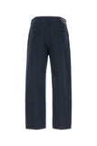 Fendi Men Embroidered Stretch Denim Jeans