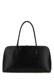 Saint Laurent Women Black Leather Shopping Bag